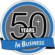 50 years in business